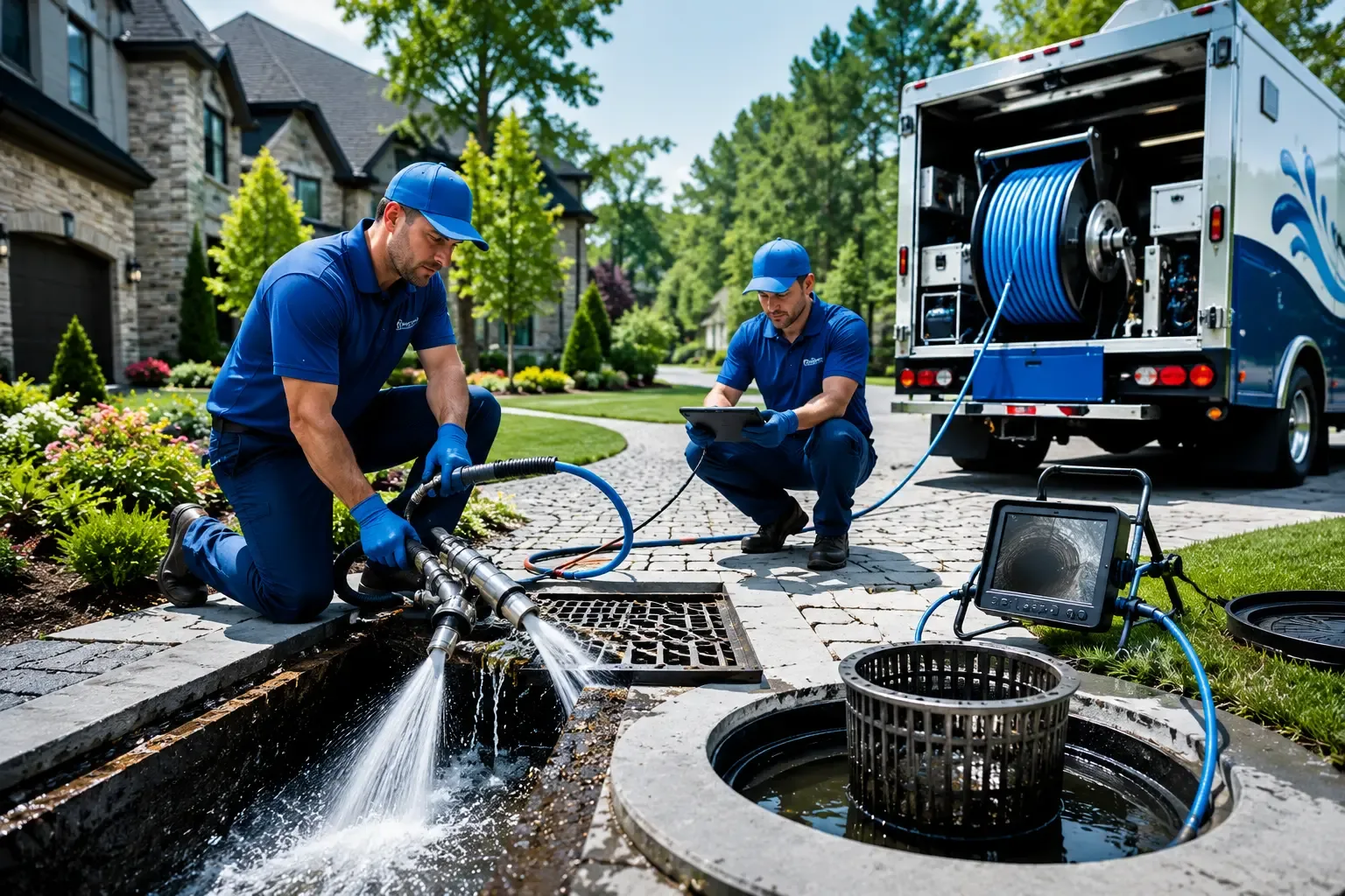 Local outdoor drain cleaning professionals in Patton, CA